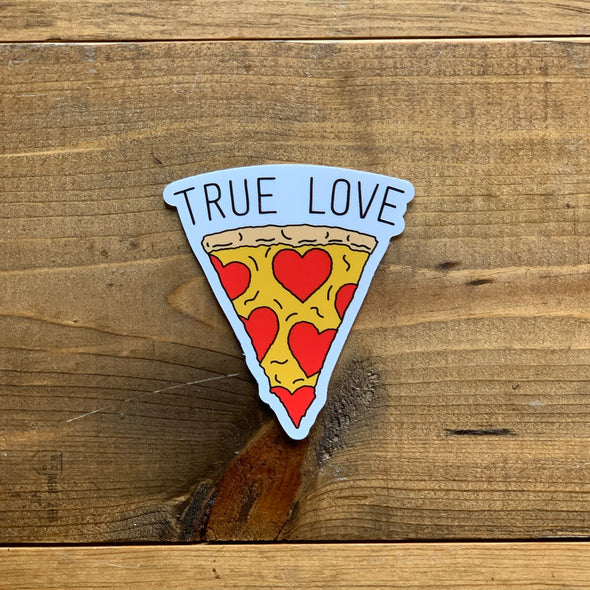 True Love Pizza Sticker