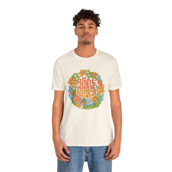 Chin Up Buttercup Tee - Adult