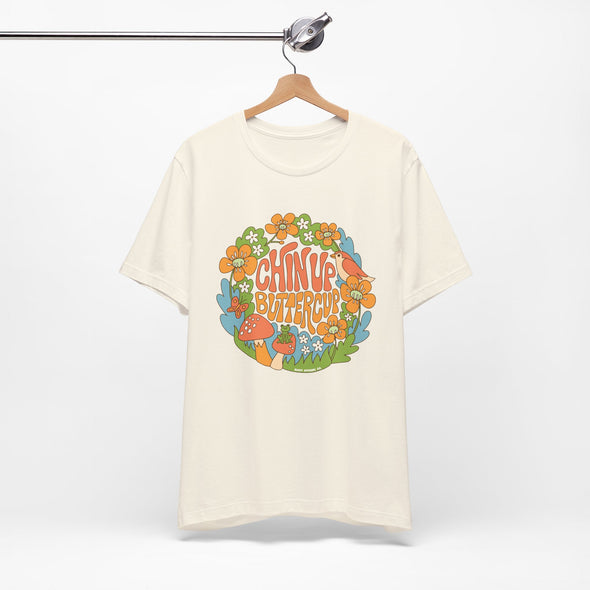 Chin Up Buttercup Tee - Adult