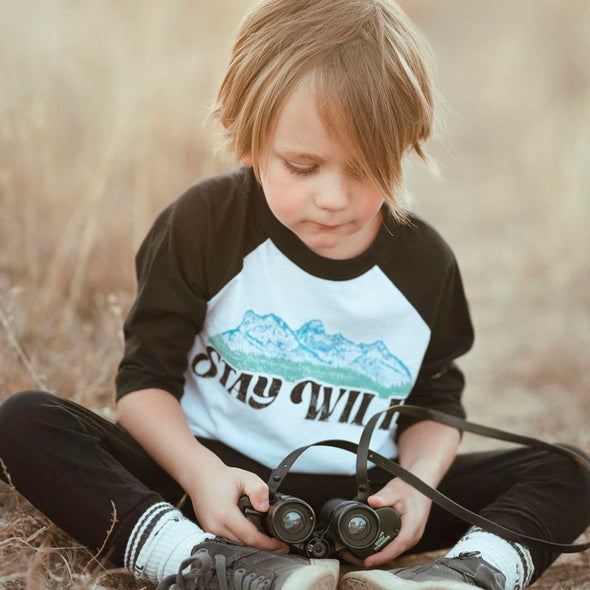 Stay Wild Baseball Tee