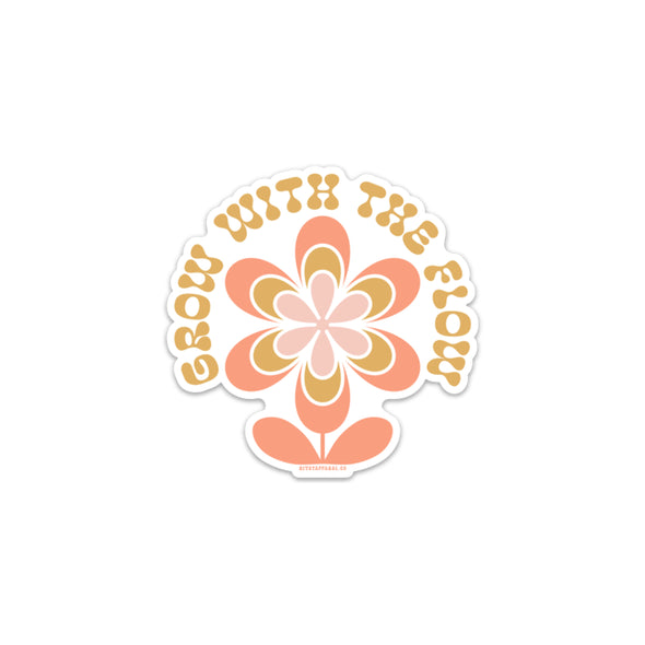 Grow With the Flow Sticker