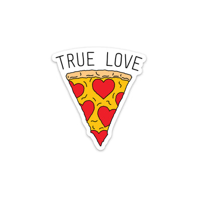 True Love Pizza Sticker