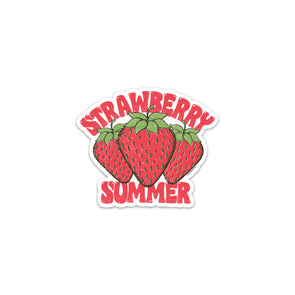 Strawberry Summer Sticker