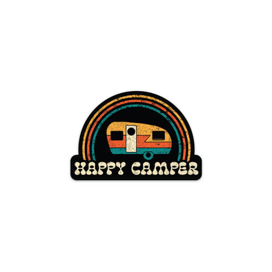 Happy Camper Sticker