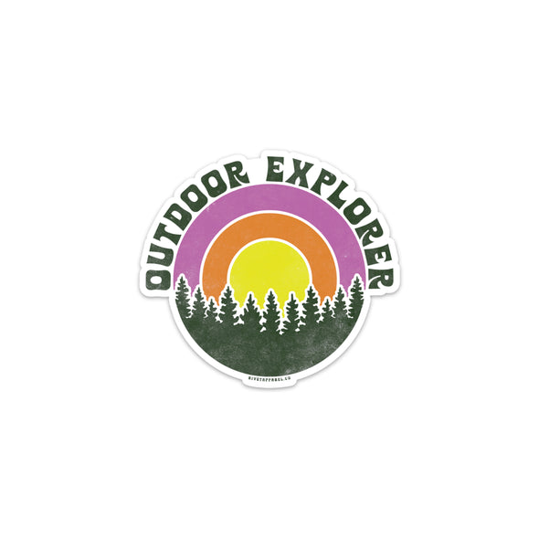 Outdoor Explorer Sticker