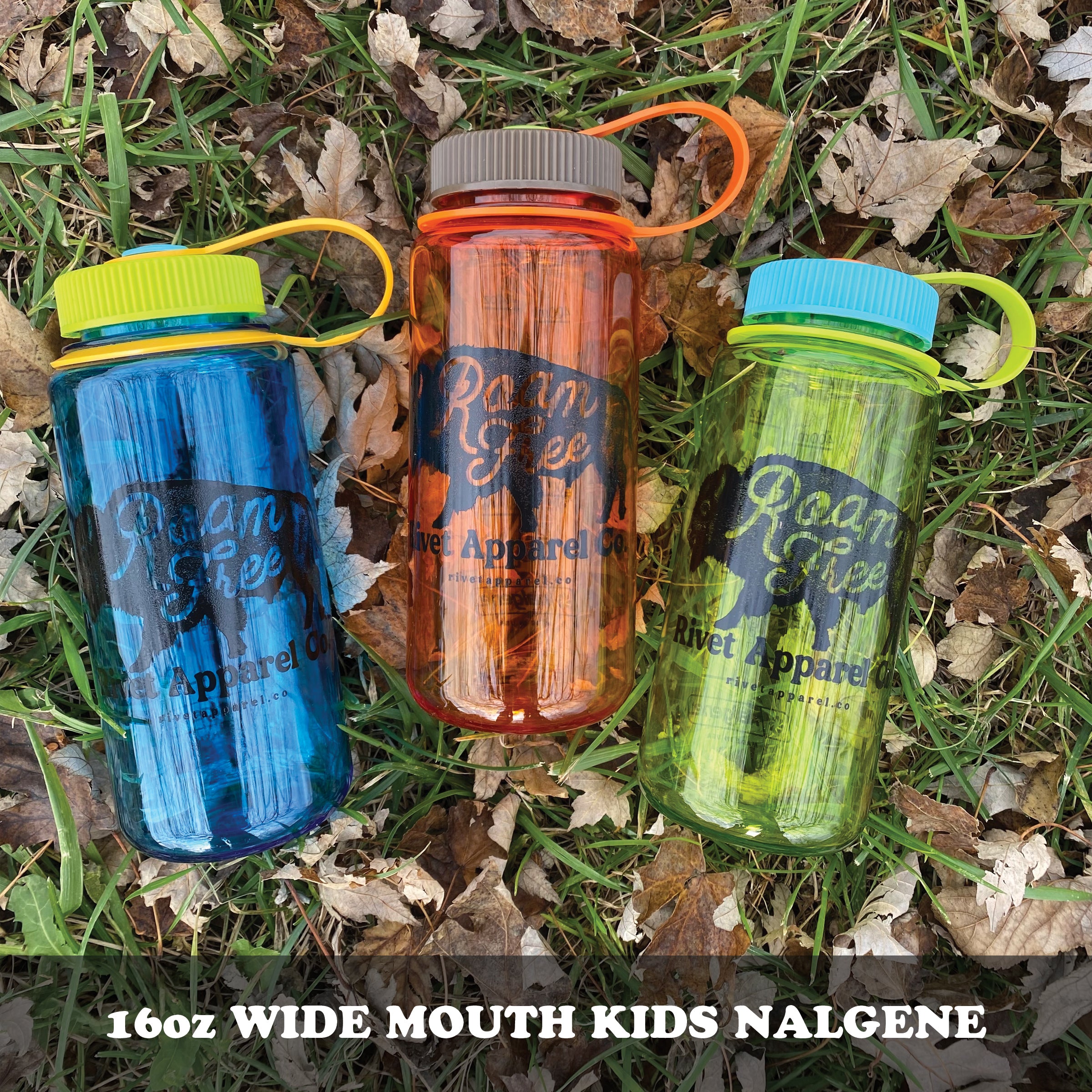 Nalgene Wide Mouth Water Bottle, 16 Oz.