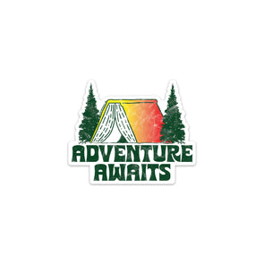 Adventure Awaits Sticker